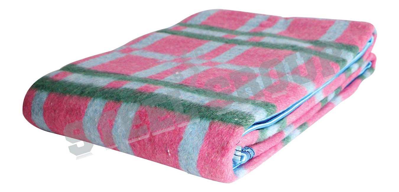 STL - 035 |  Patterned Wool Blanket