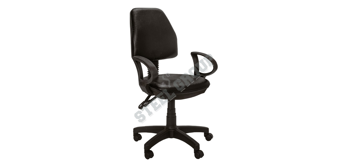 STL - 056 | Black Reclining  Secretary Seat
