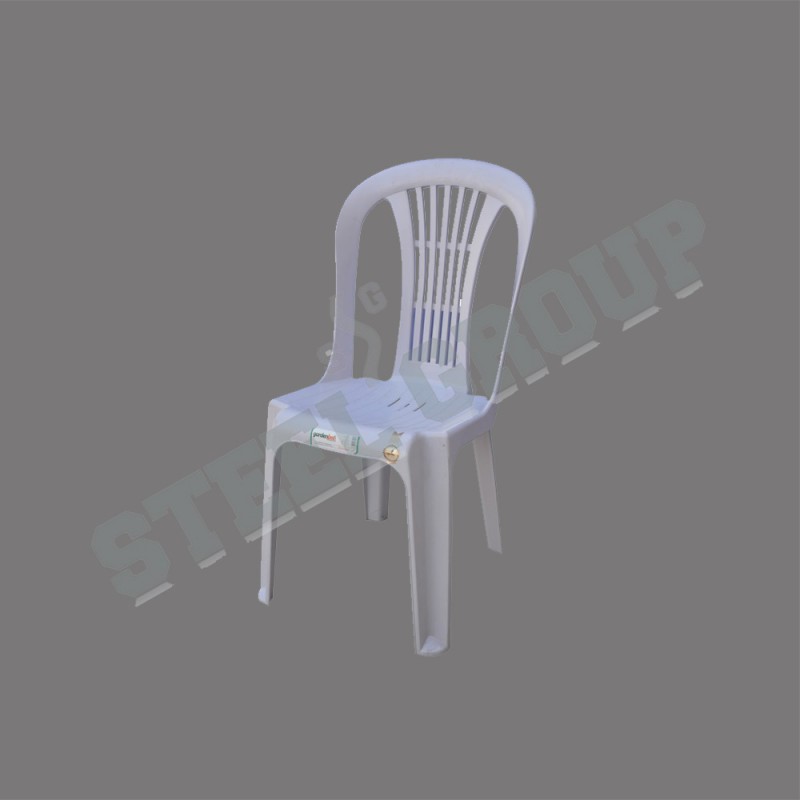 STL - 075 | Gardenbee White Plastic Chair